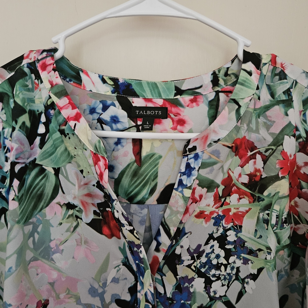 Talbots Floral Women's Top - Multicolor
